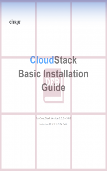 Cloud Stack Basic Installation Guide