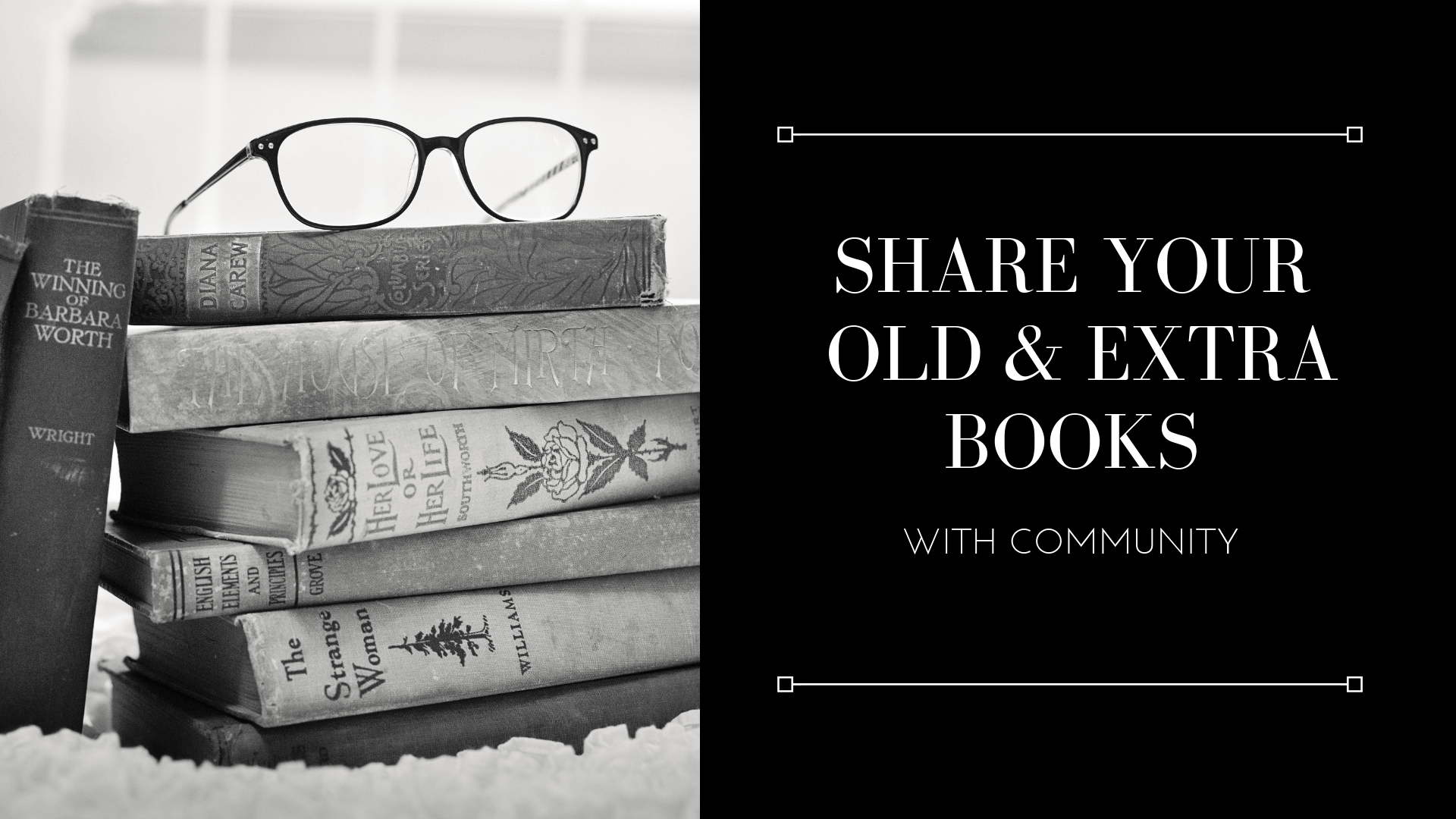 Share Your Books With Community