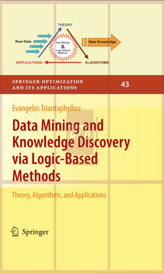 Data Mining and Knowledge Discovery via Logic-Based Methods