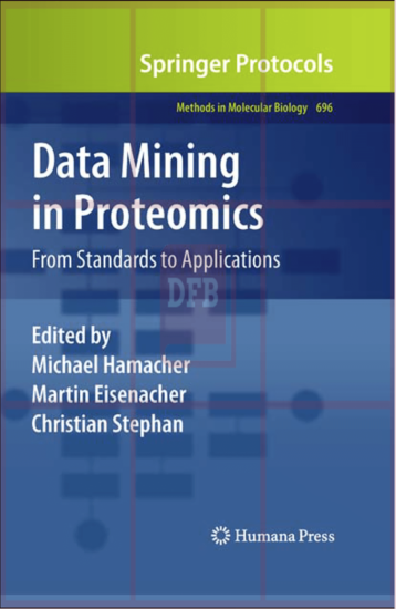 Data Mining in Proteomics - From Standards to Applications