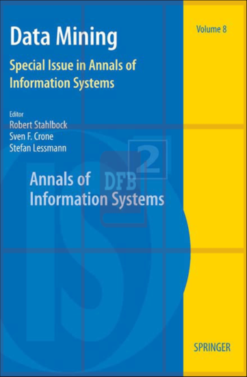 Data Mining - Special Issue in Annals of Information Systems