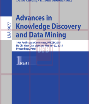 Advances in Knowledge Discovery and Data Mining