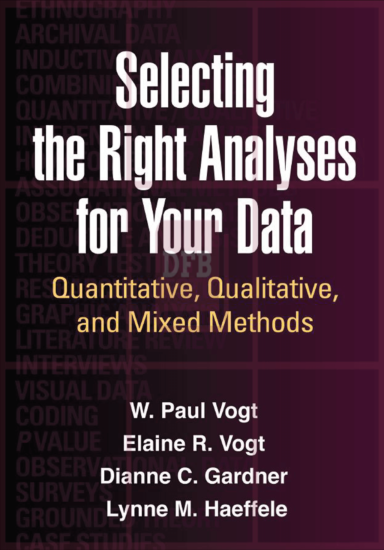 Selecting the Right Analyses for Your Data: Quantitative